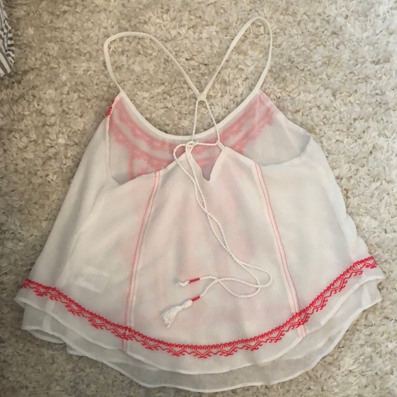 Chiffon tank top - Picture 2 of 2